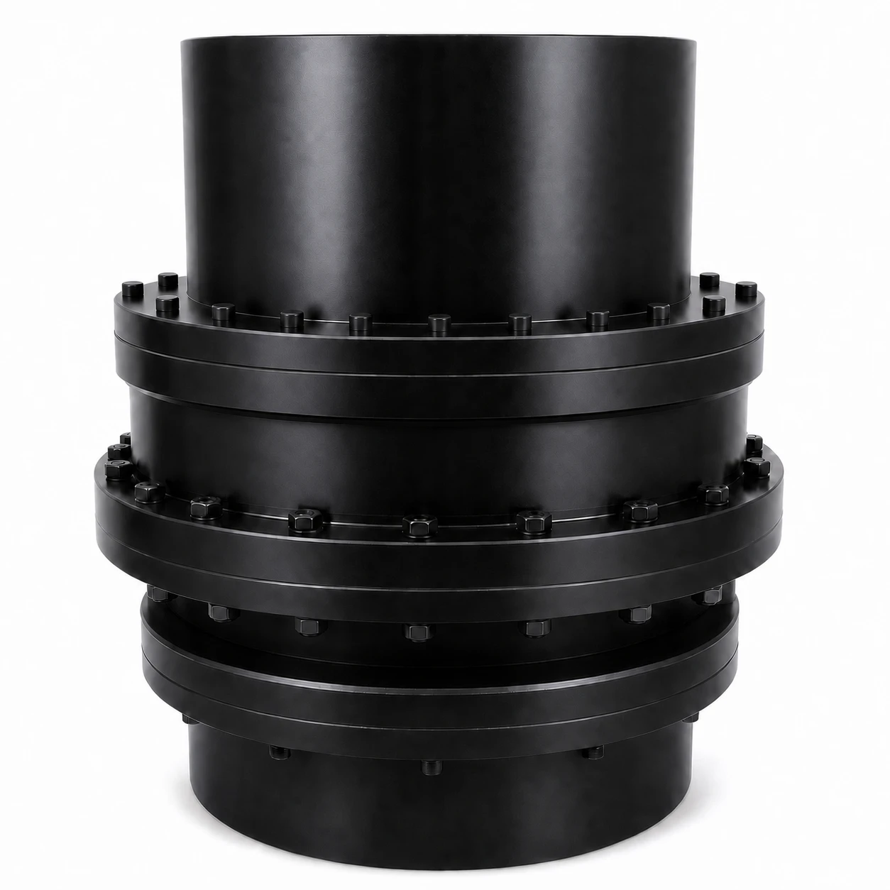Heavy-duty drum gear coupling